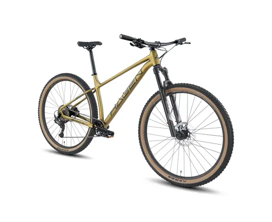Велосипед Hagen 3.8 29 (2025, горчичный, матовый), Цвет: жёлтый, Размер рамы: 20", изображение 2