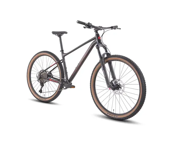 Велосипед Hagen 4.10 29 (2025, тяжелый металл, металлик), Цвет: графитовый, Размер рамы: 18", изображение 2