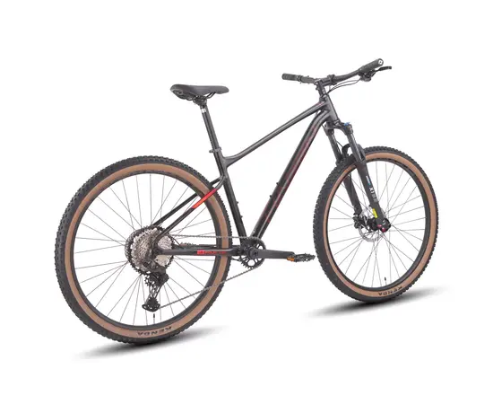 Велосипед Hagen 4.10 29 (2025, тяжелый металл, металлик), Цвет: графитовый, Размер рамы: 18", изображение 3