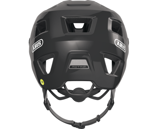 Шлем ABUS MoTrip MIPS (shiny black, чёрный), Цвет: черный, Размер: 57-61, изображение 3