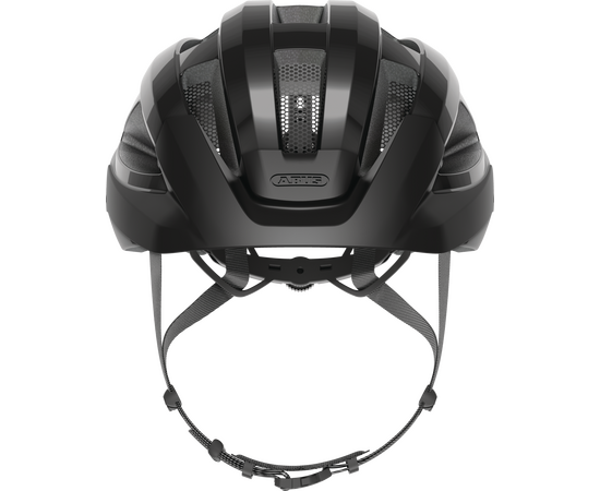 Шлем ABUS Macator MIPS (shiny black, чёрный), Цвет: черный, Размер: 58-62, изображение 2