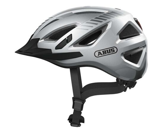 Шлем ABUS URBAN-I 3.0 (серебристый), Цвет: серый, Размер: 52-58