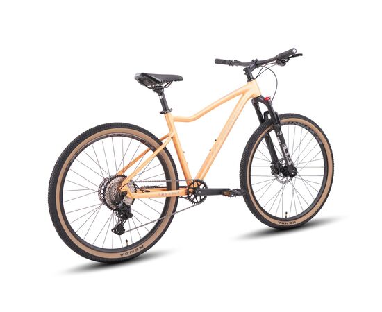 Велосипед Hagen Q9 27.5 (2025, пастельный коралл, полуматовый), Цвет: оранжевый, Размер рамы: 16", изображение 3