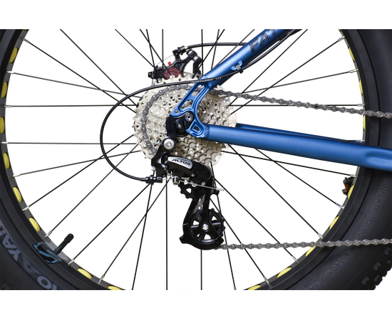 Велосипед Stark'25 Fat 26.2 D (берлинская лазурь матовый/черный), изображение 5