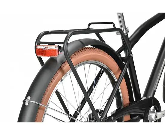 Велосипед Stark Comfort Man 3-speed (черный/серый), Цвет: черный, Размер рамы: 18", изображение 4