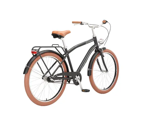 Велосипед Stark Comfort Man 3-speed (черный/серый), Цвет: черный, Размер рамы: 18", изображение 2