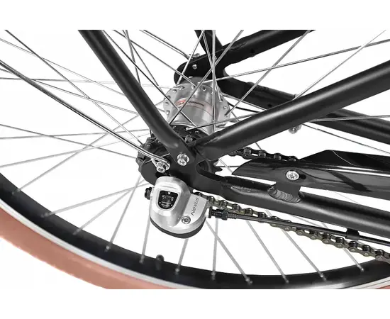 Велосипед Stark Comfort Man 3-speed (черный/серый), Цвет: черный, Размер рамы: 18", изображение 3