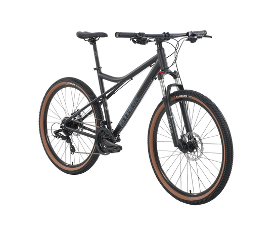 Велосипед Stark'25 Slash 27.1 D (черный матовый/сине-серый), Цвет: черный, Размер рамы: 16", изображение 2