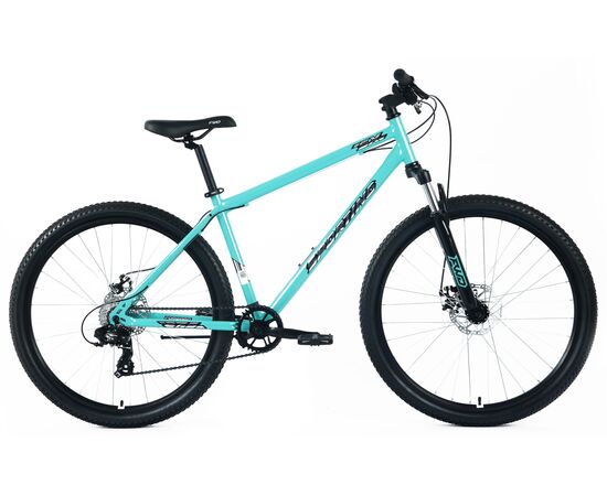 Велосипед Forward Sporting SX 27,5 (2025, мятный/бежевый), Цвет: бирюзовый, Размер рамы: 17"