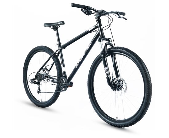 Велосипед Forward Sporting SX 27,5 (2025, черный/серебристый), Цвет: черный, Размер рамы: 15", изображение 3