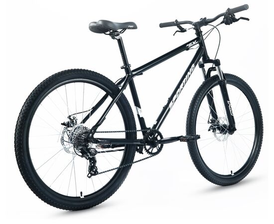 Велосипед Forward Sporting SX 29 (2025, черный/серебристый), Цвет: черный, Размер рамы: 21", изображение 2