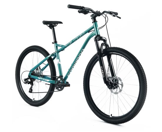 Велосипед Forward Flash CX 26 (2025, зеленый/бежевый), Цвет: зелёный, Размер рамы: 17", изображение 3