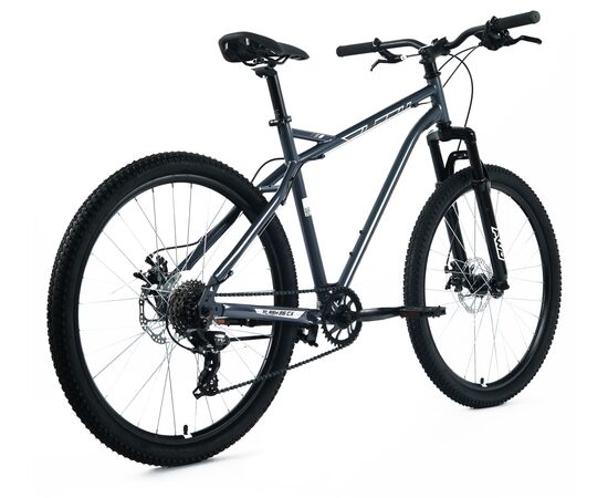 Велосипед Forward Flash CX 26 (2025, темно-серый/серебристый), Цвет: серый, Размер рамы: 17", изображение 2