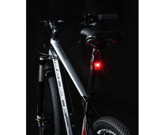 Комплект маячков Force POINT USB 45445 (передний белый + задний красный), изображение 4