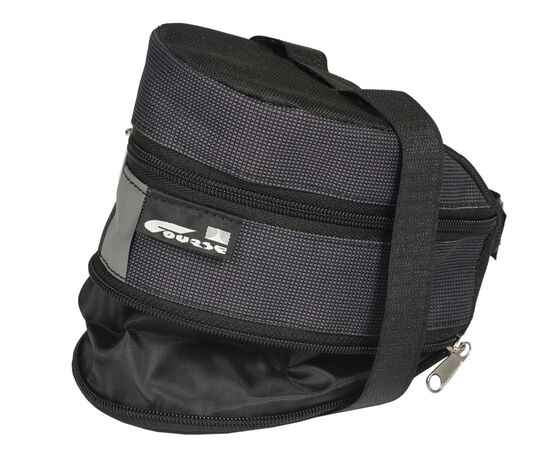 Велосумка Course под седло большая (чёрный), изображение 3