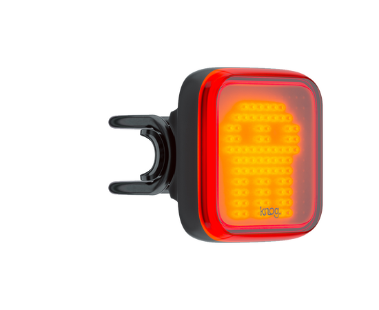 Фонарь велосипедный задний Knog Blinder Skull (чёрный), изображение 2