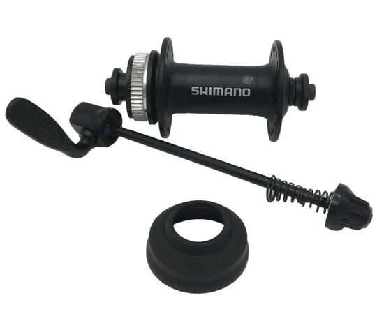 Втулка передняя Shimano HB-RM35 (center lock) 36 отв. (чёрный), изображение 2