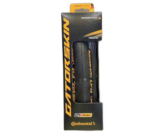 Покрышка Continental Ultra Gatorskin 700x25, DuraSkin, PolyX Breaker, Premium (чёрная), Цвет: черный, Ширина: 1.00" (25 мм), изображение 2