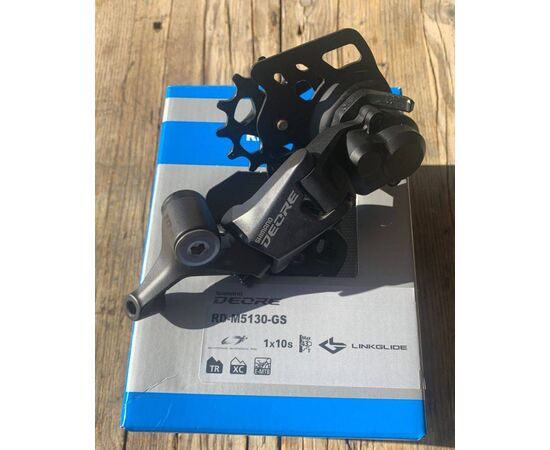 Переключатель задний Shimano RD-M5130-GS Linkglide 10 скоростей, изображение 3 Переключатель задний Shimano RD-M5130-GS Linkglide 10 скоростей, изображение 3