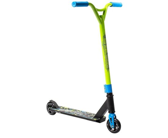 Трюковый самокат SUB TECH100 00-180056 (черно-неоновый), изображение 2