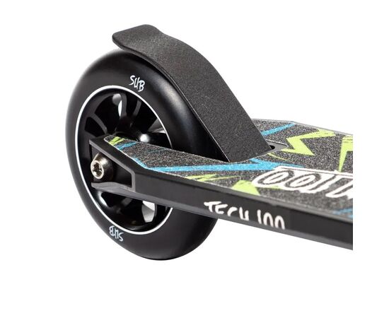 Трюковый самокат SUB TECH100 00-180056 (черно-неоновый), изображение 5