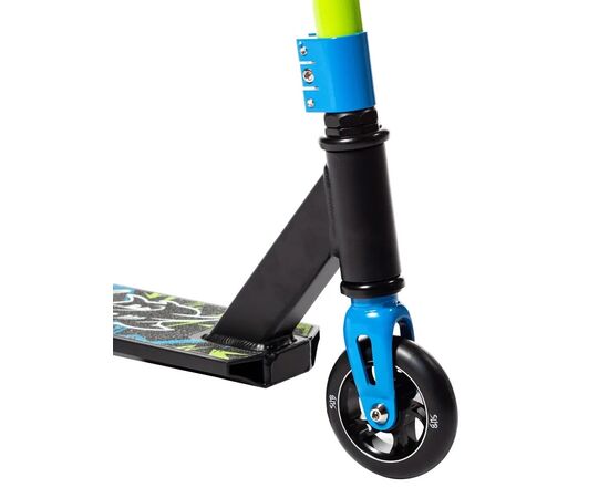 Трюковый самокат SUB TECH100 00-180056 (черно-неоновый), изображение 6