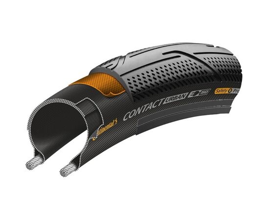 Покрышка Continental Contact Urban 40-622 (700x40c) жесткий корд (чёрный), изображение 2