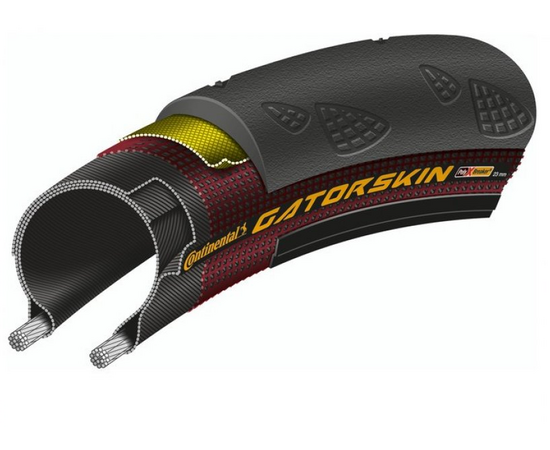 Покрышка Continental Ultra Gatorskin 700x28, DuraSkin, PolyX Breaker, Premium (чёрная), Цвет: черный, Ширина: 1.10" (28 мм), изображение 5