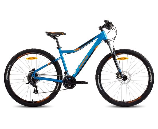 Велосипед Merida Matts 7.10 (синий/чёрно-оранжевый), Цвет: синий, Размер рамы: M