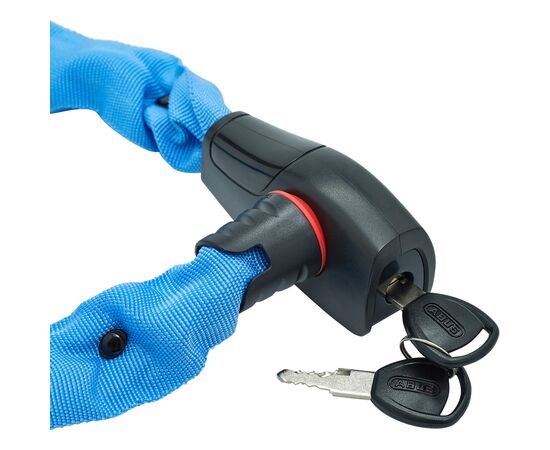 Цепной велозамок на ключ ABUS Catena 6806K/85 см 05-0090289 (голубой)	, Цвет: голубой, изображение 3