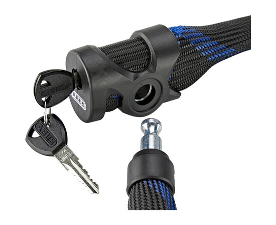 Тросовый велозамок на ключ ABUS Ivera Steel-O-Flex 7200/110 см 05-0055138 (чёрный), изображение 2