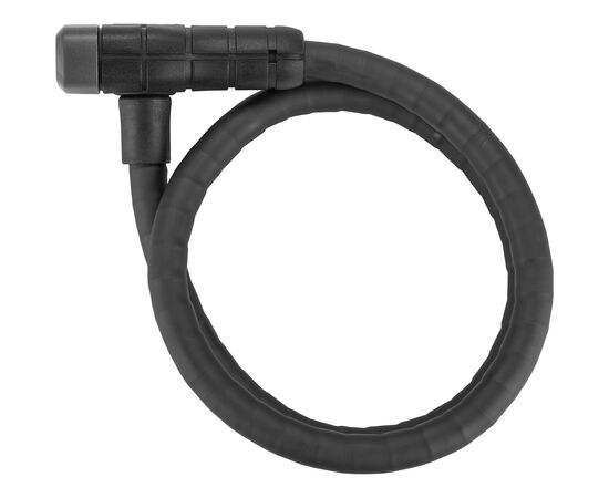 Тросовый велозамок на ключ ABUS Microflex 6615K/120 см 05-0013412 (чёрный)