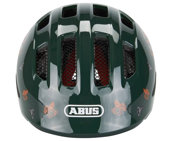 Шлем детский ABUS Smiley 3.0 (зеленый с роботами), Цвет: хаки, Размер: 45-50, изображение 6