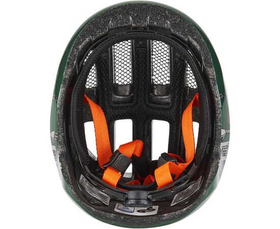 Шлем детский ABUS Smiley 3.0 (зеленый с роботами), Цвет: хаки, Размер: 45-50, изображение 11