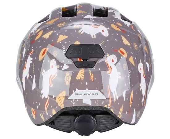 Шлем детский ABUS Smiley 3.0 (серый с лошадками), Цвет: серый, Размер: 45-50, изображение 9