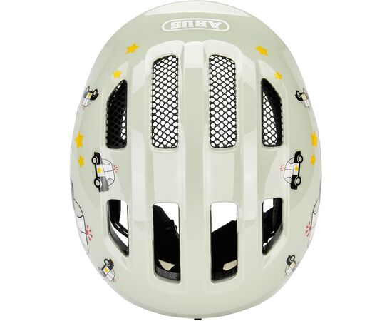 Шлем детский ABUS Smiley 3.0 (серый с полицейской машиной), Цвет: бежевый, Размер: 45-50, изображение 10