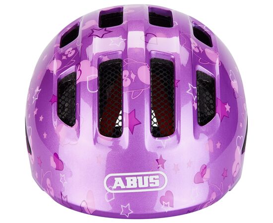 Шлем детский ABUS Smiley 3.0 (сиреневый со звездами), Цвет: фиолетовый, Размер: 45-50, изображение 6