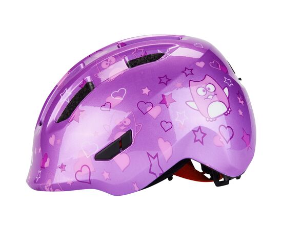 Шлем детский ABUS Smiley 3.0 (сиреневый со звездами), Цвет: фиолетовый, Размер: 45-50, изображение 7