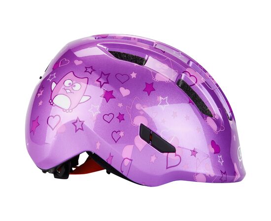 Шлем детский ABUS Smiley 3.0 (сиреневый со звездами), Цвет: фиолетовый, Размер: 45-50, изображение 8