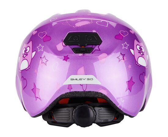 Шлем детский ABUS Smiley 3.0 (сиреневый со звездами), Цвет: фиолетовый, Размер: 45-50, изображение 9