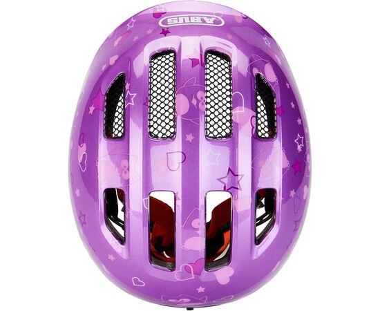 Шлем детский ABUS Smiley 3.0 (сиреневый со звездами), Цвет: фиолетовый, Размер: 45-50, изображение 10