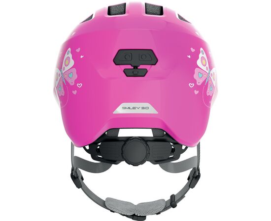 Шлем детский ABUS Smiley 3.0 (розовый с бабочками), Цвет: сиреневый, Размер: 45-50, изображение 3