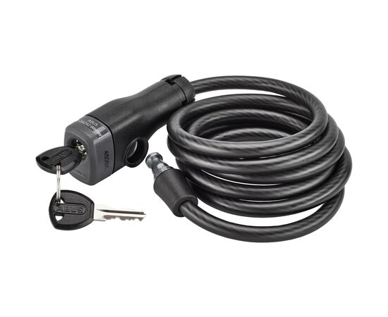 Тросовый велозамок на ключ ABUS Star 4508K/150 см SCMU с кронштейном 05-0020015 (чёрный), изображение 3 Тросовый велозамок на ключ ABUS Star 4508K/150 см SCMU с кронштейном 05-0020015 (чёрный), изображение 3