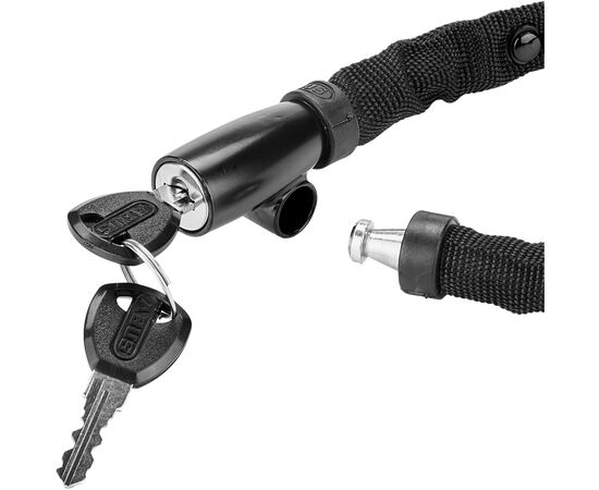Цепной велозамок на ключ ABUS Web 1500/110 см 05-0056346 (чёрный), изображение 2