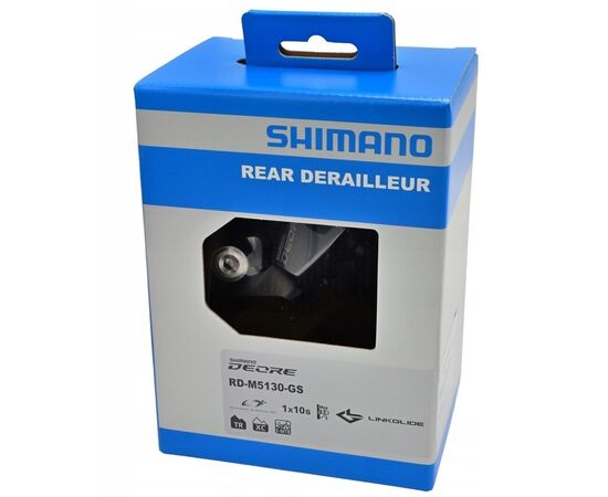 Переключатель задний Shimano RD-M5130-GS Linkglide 10 скоростей, изображение 2 Переключатель задний Shimano RD-M5130-GS Linkglide 10 скоростей, изображение 2