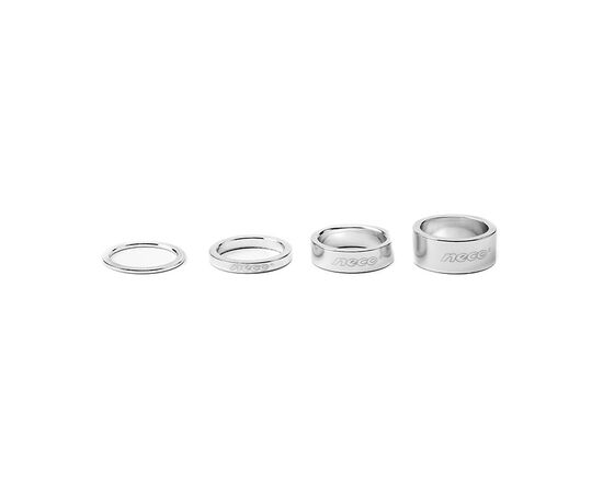 Алюминиевое проставочное кольцо NECO AS3602 (серебристый), Цвет: серый