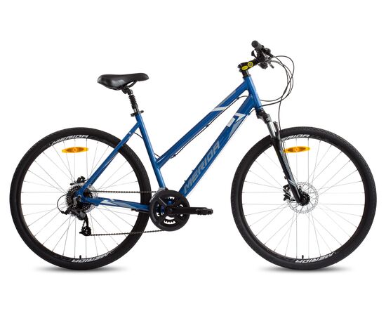 Велосипед Merida Crossway 10 Lady (синий/бело-серый), Цвет: Синий, Размер рамы: M