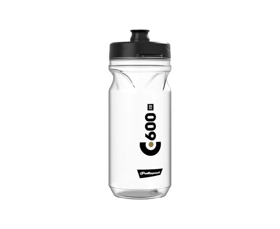 Велофляга Polisport C600 (clear and black, прозрачная), Цвет: прозрачный, Объём: 600