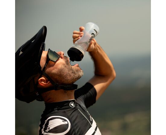 Велофляга Polisport C600 (clear and black, прозрачная), Цвет: прозрачный, Объём: 600, изображение 2