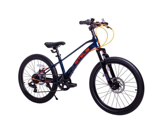 Подростковый велосипед Stels Leader 220 MD 22" (темно-синий), Цвет: синий, Размер рамы: 10,7", изображение 3